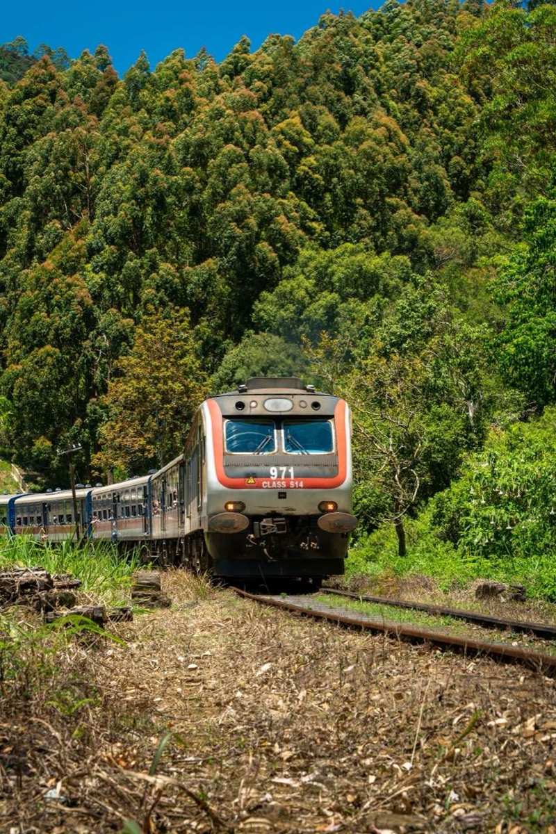 Train through lush Sri Lanka hill country - Nanu Oya to Badulla link restored June 2026