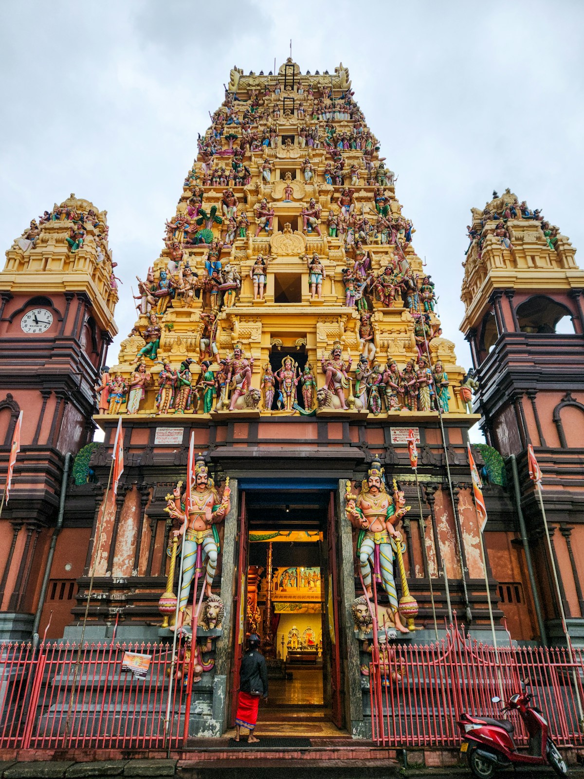Sita Amman Temple at Sita Eliya near Nuwara Eliya, Sri Lanka